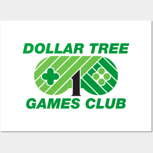 Dollar Tree Games Club Posters and Art